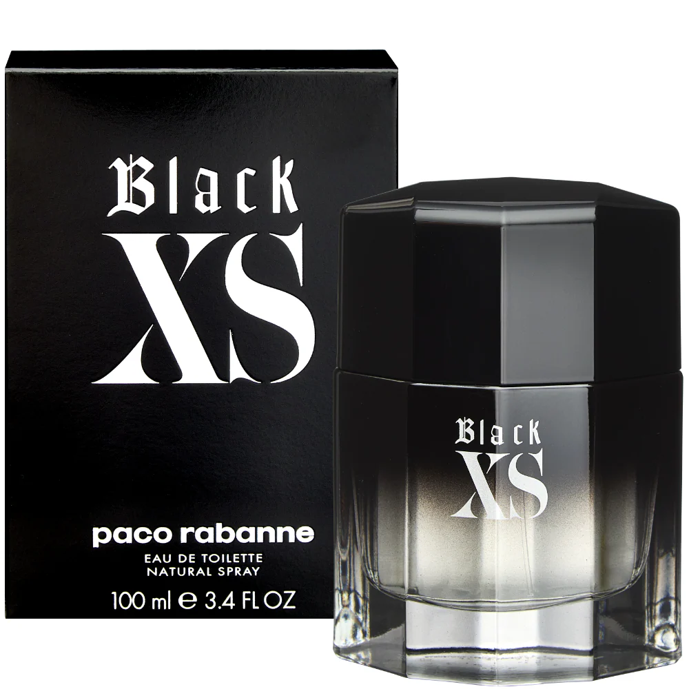Paco Rabanne Black XS Pour Homme Eau De Toilette 100ml - Image 2
