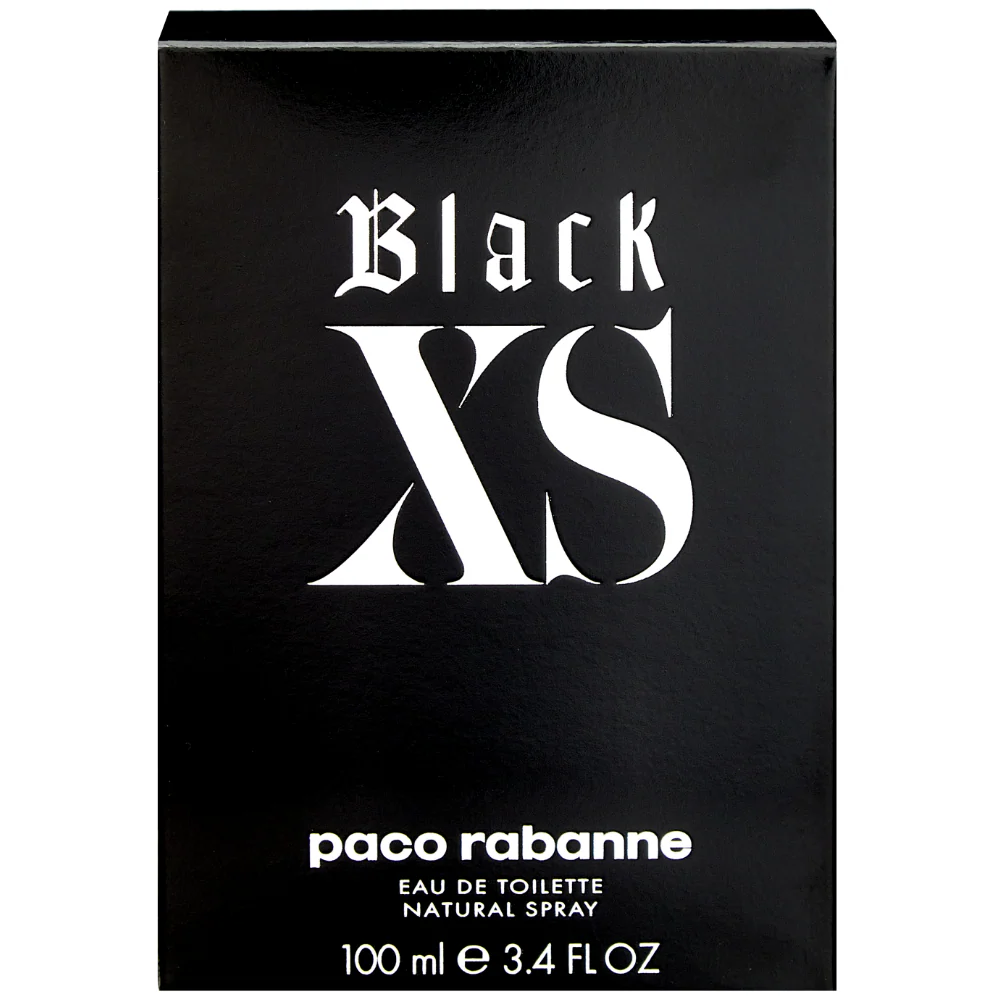 Paco Rabanne Black XS Pour Homme Eau De Toilette 100ml - Image 3