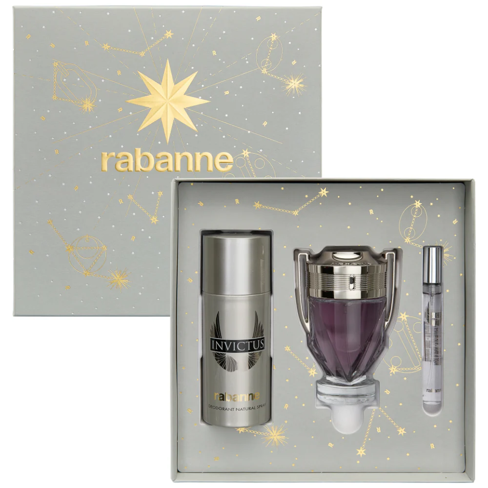 Paco Rabanne Invictus Eau De Toilette Gift Set 100ml - Image 5