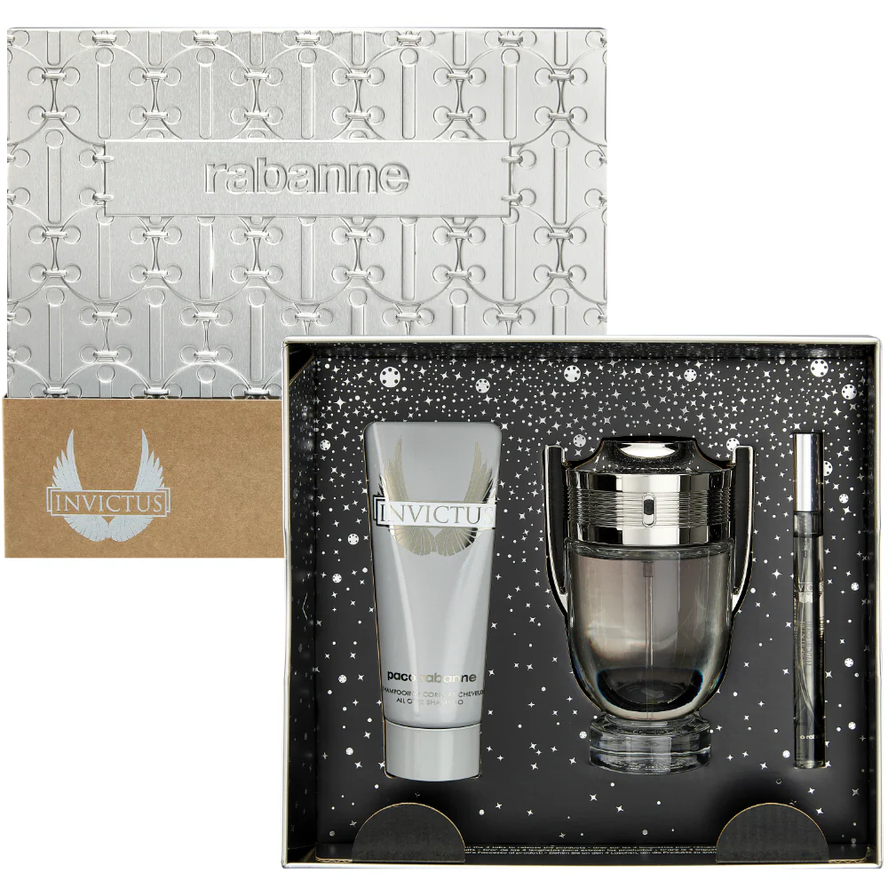 Paco Rabanne Invictus Eau De Toilette Gift Set 100ml - Image 5