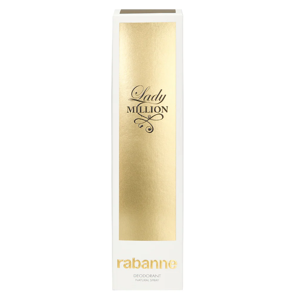 Paco Rabanne Lady Million Deodorant Spray 150ml - Image 3