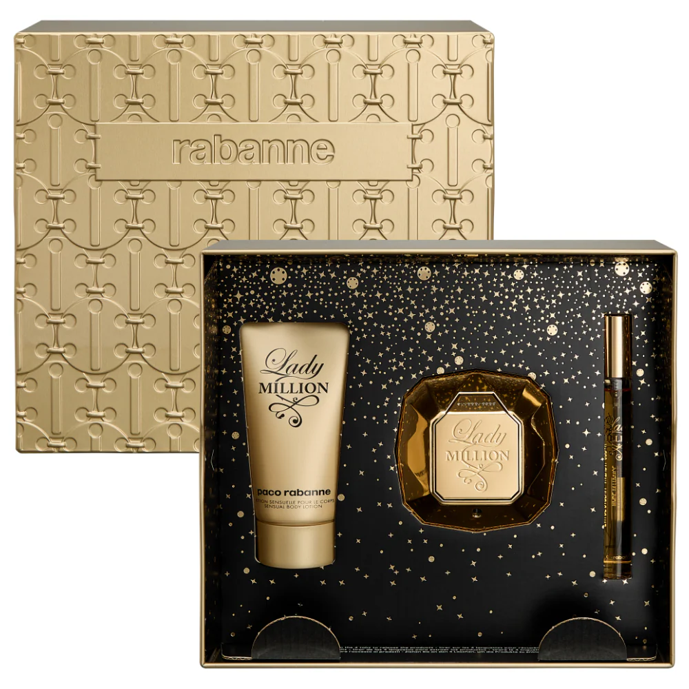 Paco Rabanne Lady Million Eau De Parfum Gift Set 50ml - Image 5