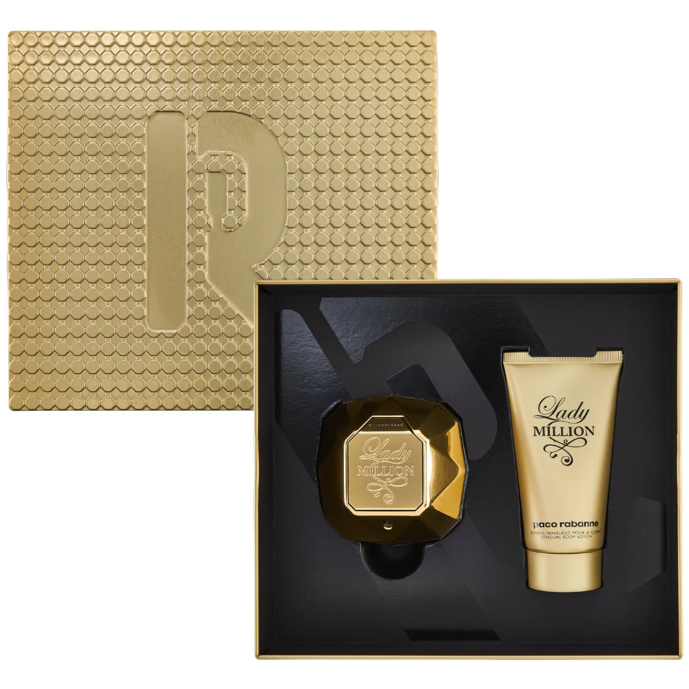 Paco Rabanne Lady Million Eau De Parfum Gift Set 50ml - Image 4