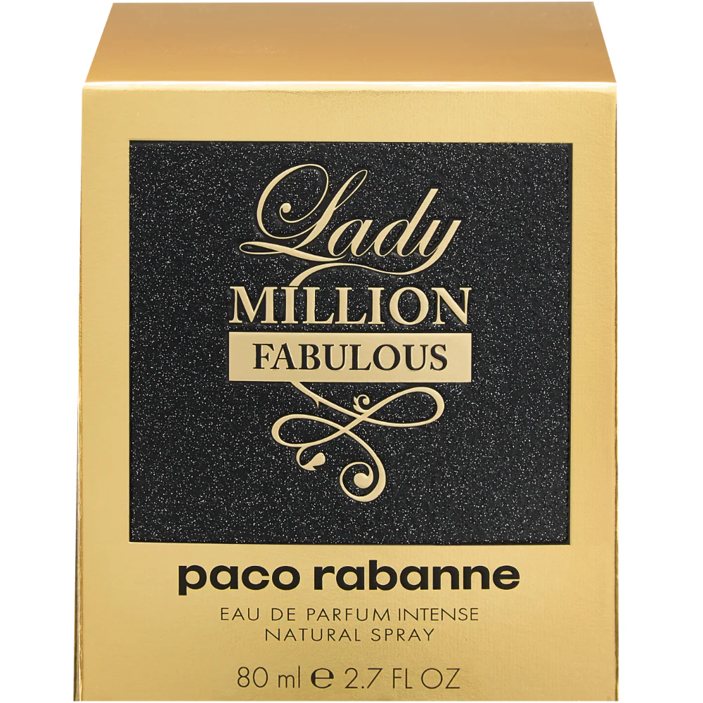 Paco Rabanne Lady Million Fabulous Eau De Parfum 80ml - Image 7
