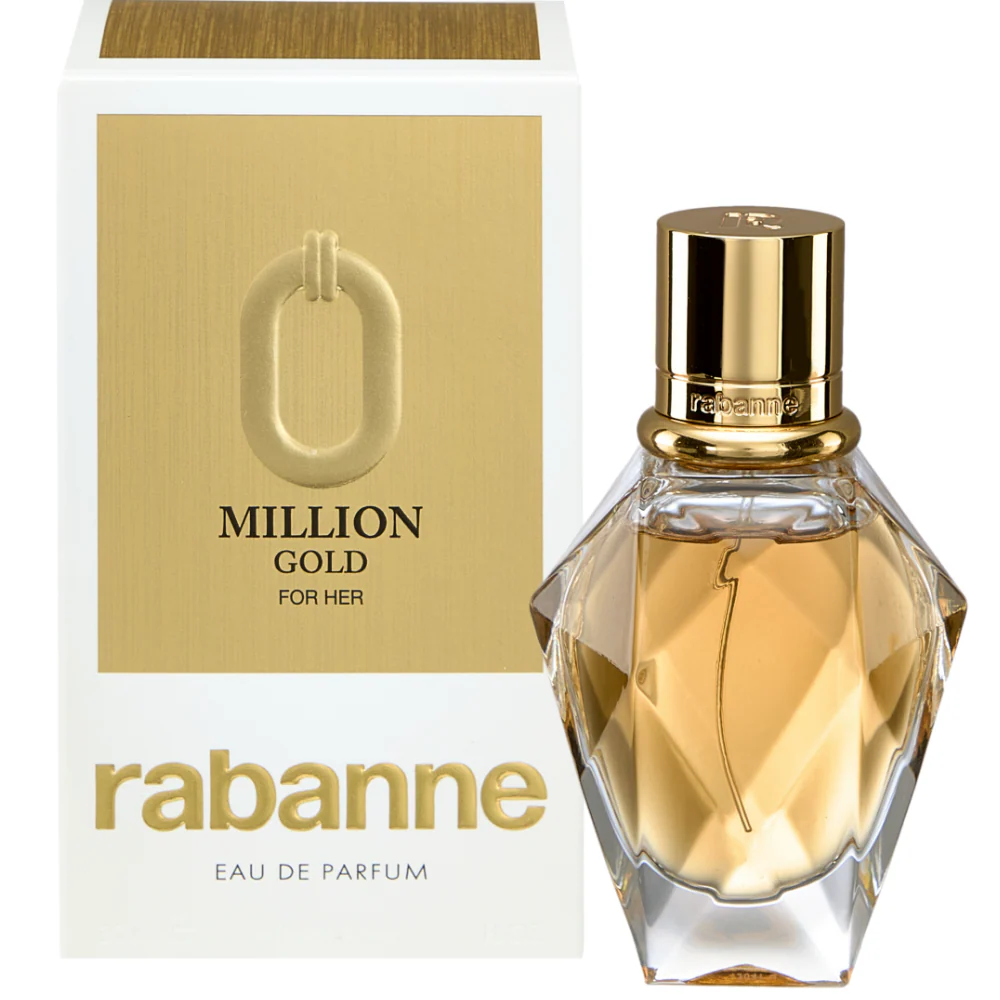 Paco Rabanne Million Gold For Her Eau De Parfum 30ml - Image 2