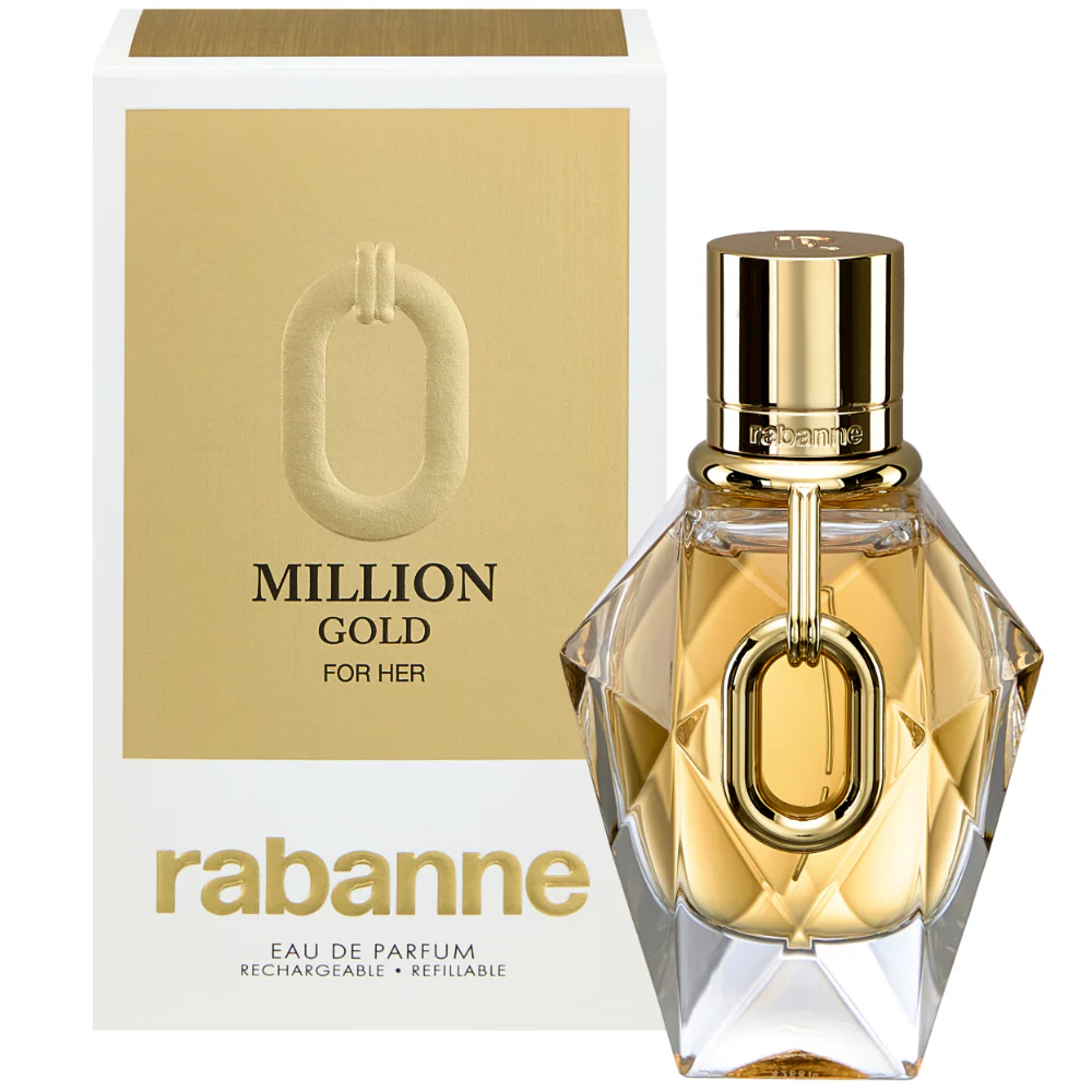 Paco Rabanne Million Gold For Her Eau De Parfum 50ml - Image 2