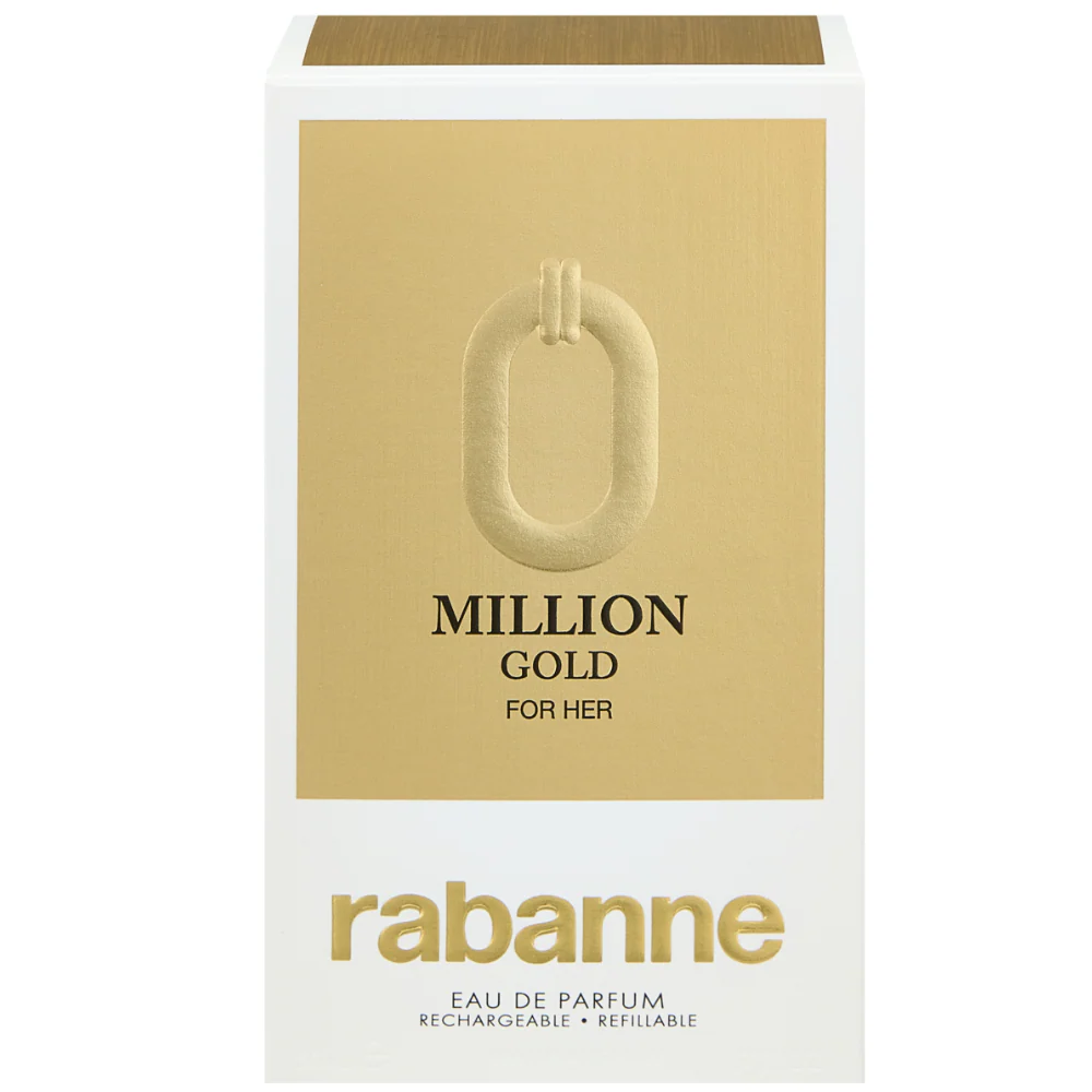 Paco Rabanne Million Gold For Her Eau De Parfum 50ml - Image 3