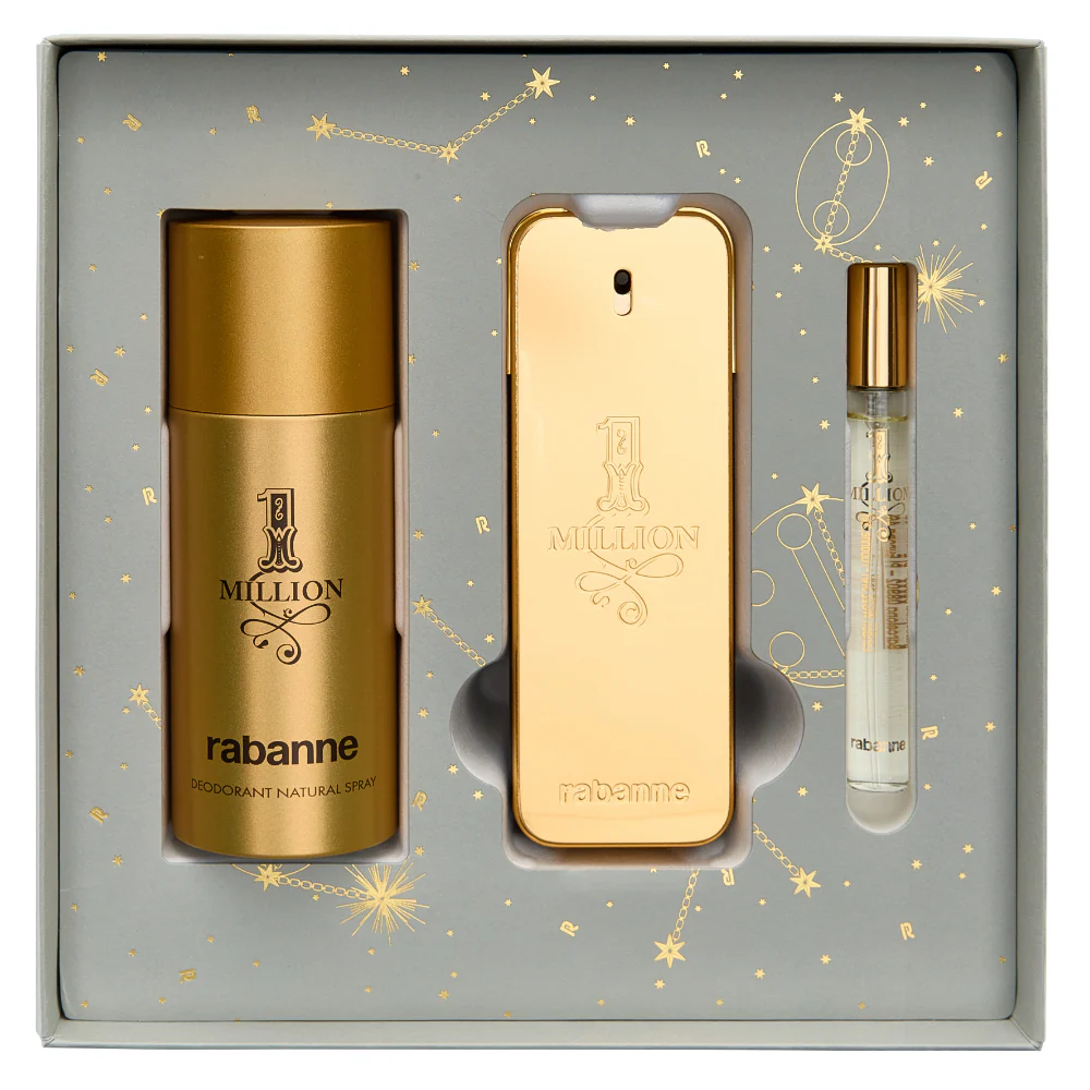 Paco Rabanne One Million Eau De Toilette Gift Set 100ml - Image 5