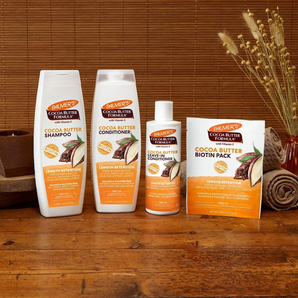 Palmer's Cocoa Butter Formula Length Retention Biotin Pack 60g - Image 3