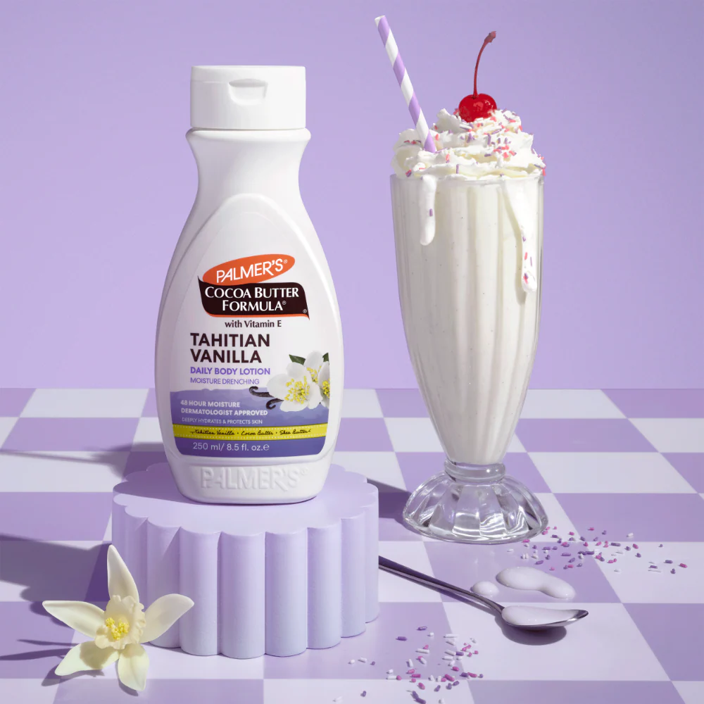 Palmer's Cocoa Butter Formula Tahitian Vanilla Daily Body Lotion 250ml - Image 3