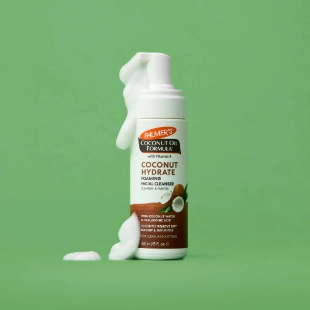 Palmer's Coconut Hydrate Foaming Facial Cleanser 155ml - Image 4