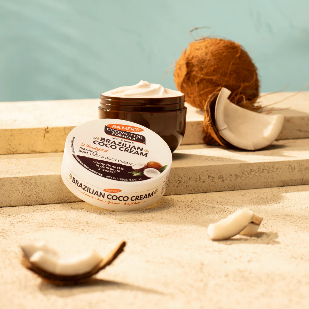 Palmer's Coconut Oil Formula Brazilian Coco Whipped Bum, Bust & Body Cream 250g - Image 3