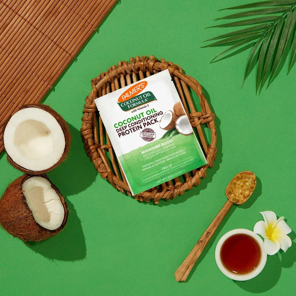 Palmer's Coconut Oil Formula Moisture Boost Protein Sachet 60g - Image 2