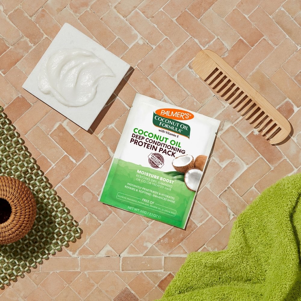 Palmer's Coconut Oil Formula Moisture Boost Protein Sachet 60g - Image 4