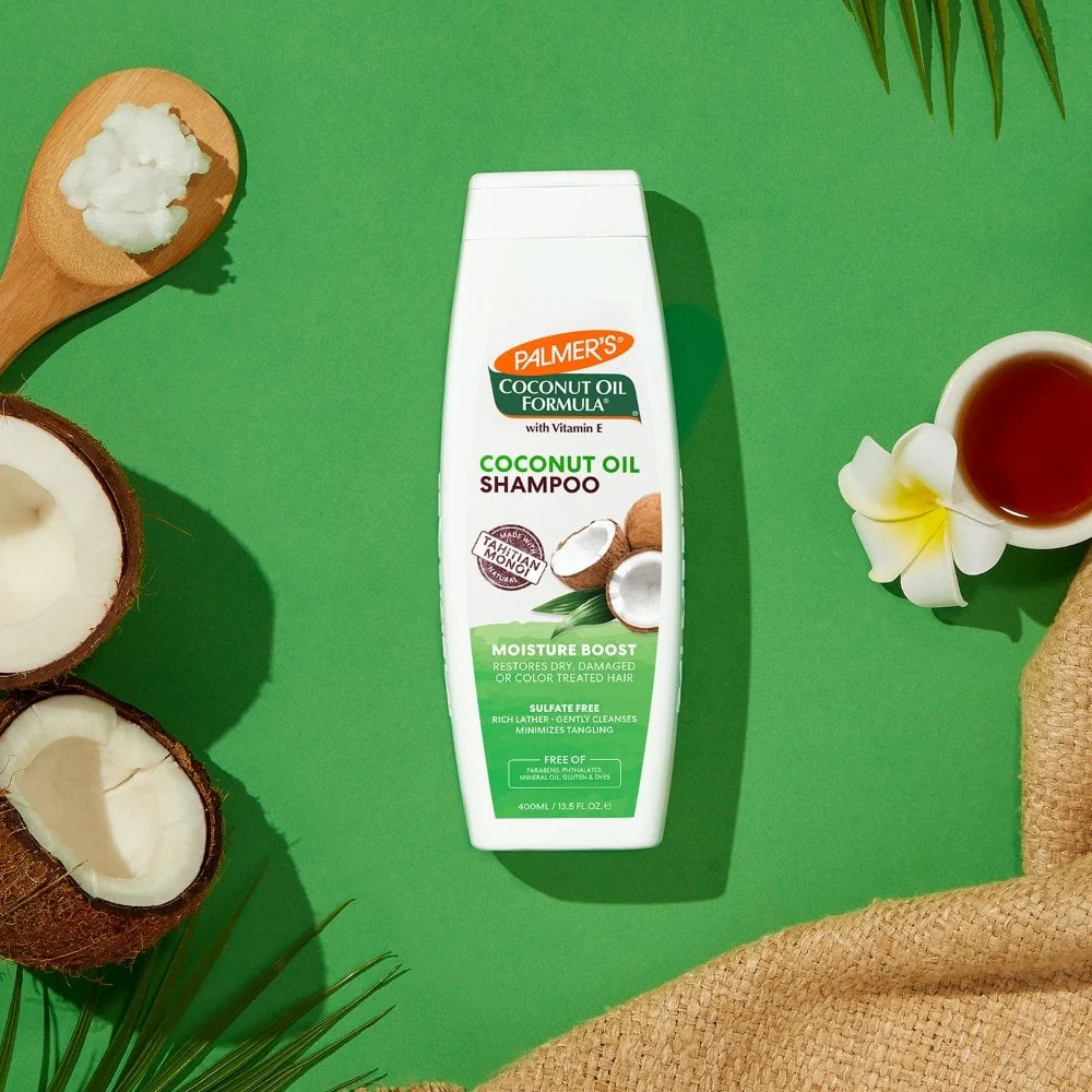Palmer's Coconut Oil Formula Moisture Boost Shampoo 400ml - Image 3