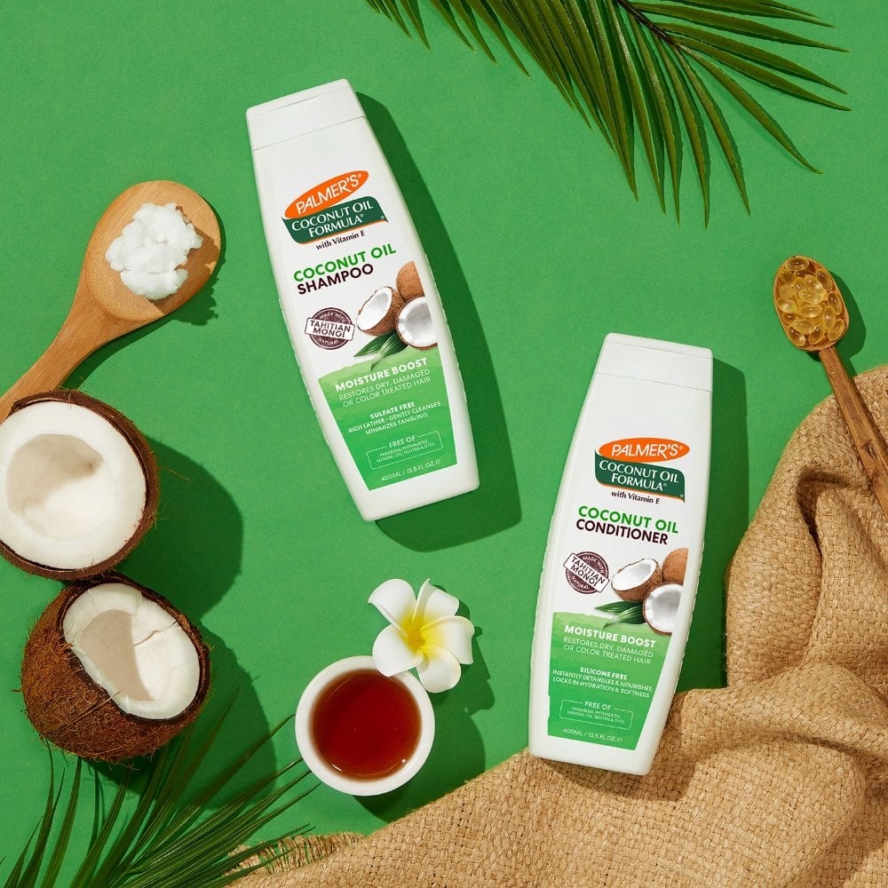 Palmer's Coconut Oil Formula Moisture Boost Shampoo 400ml - Image 4