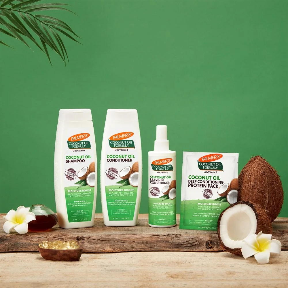 Palmer's Coconut Oil Formula Moisture Boost Shampoo 400ml - Image 5