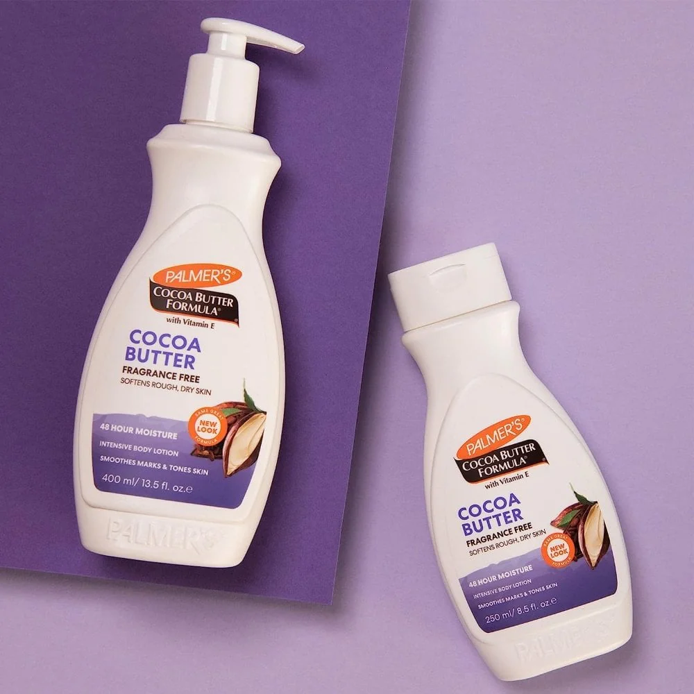 Palmer's Fragrance-Free Cocoa Butter Formula Daily Intensive Body Lotion 250ml - Image 2