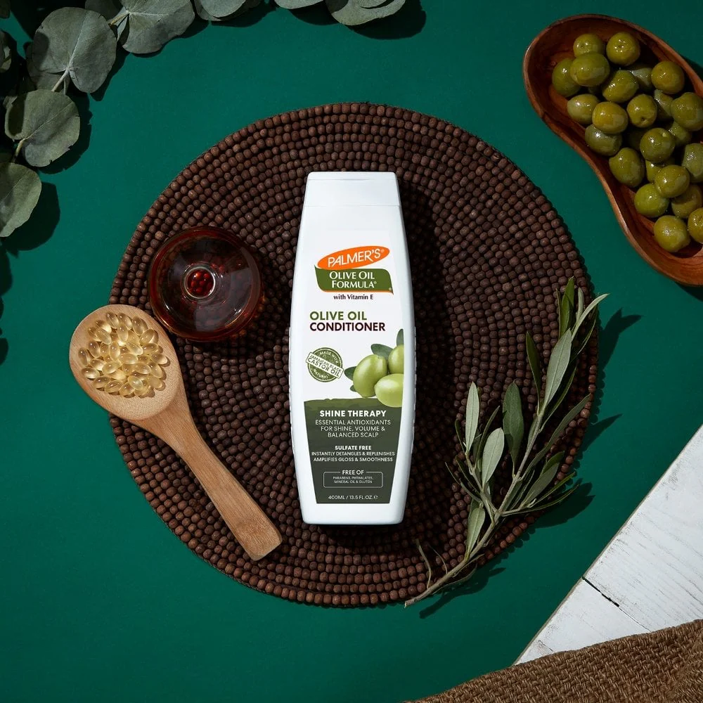 Palmer's Olive Oil Formula Shine Therapy Conditioner 400ml - Image 3