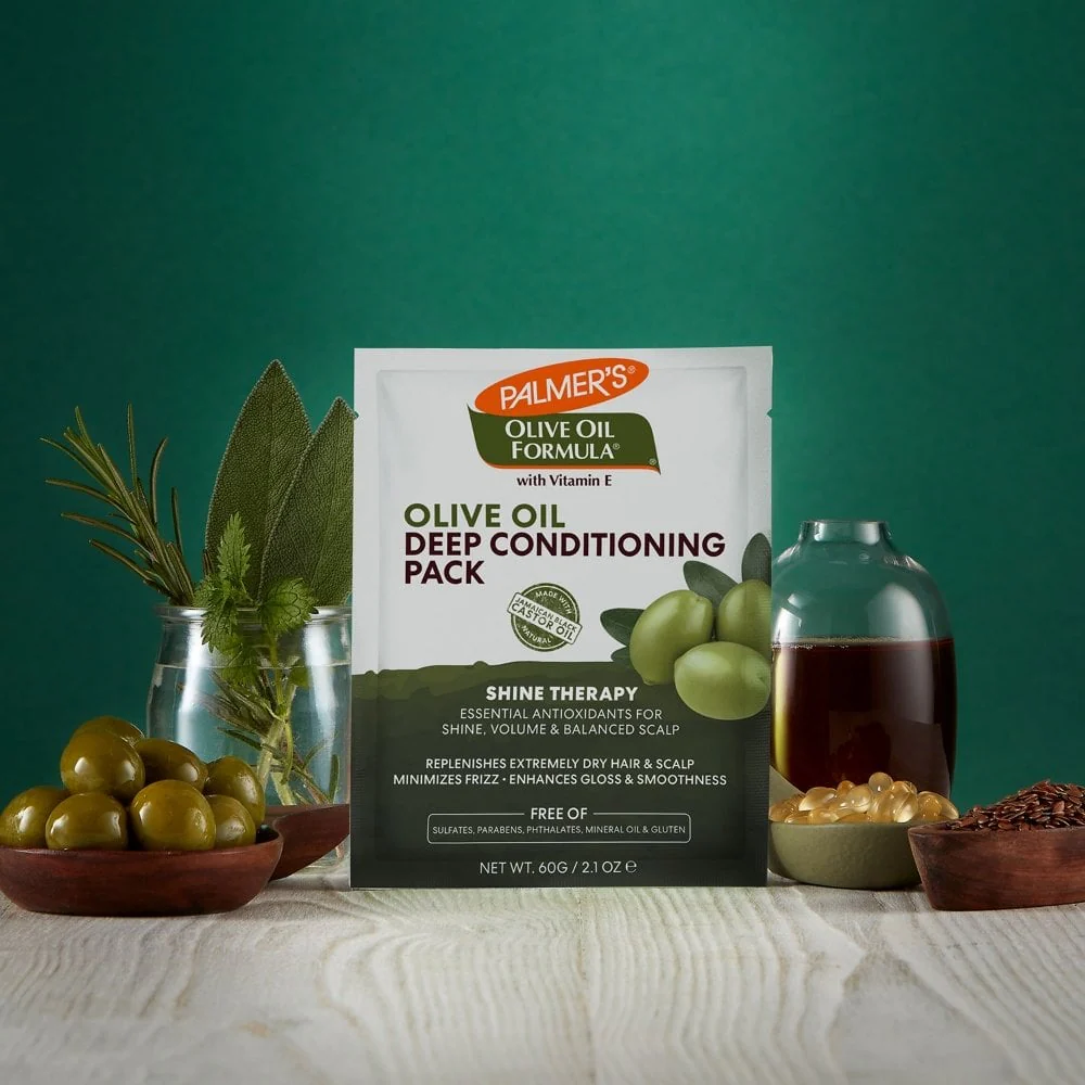 Palmer's Olive Oil Formula Shine Therapy Conditioner Sachet 60g - Image 4