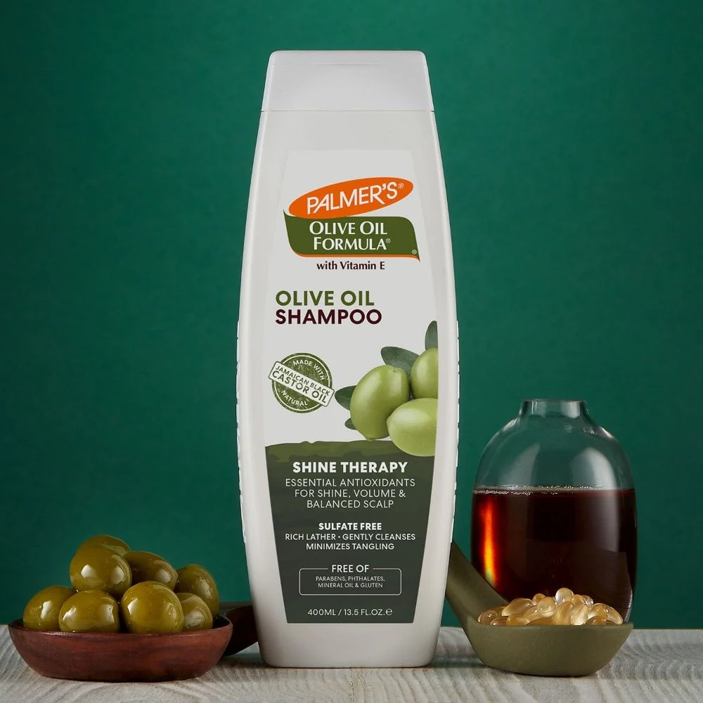 Palmer's Olive Oil Formula Shine Therapy Shampoo 400ml - Image 2