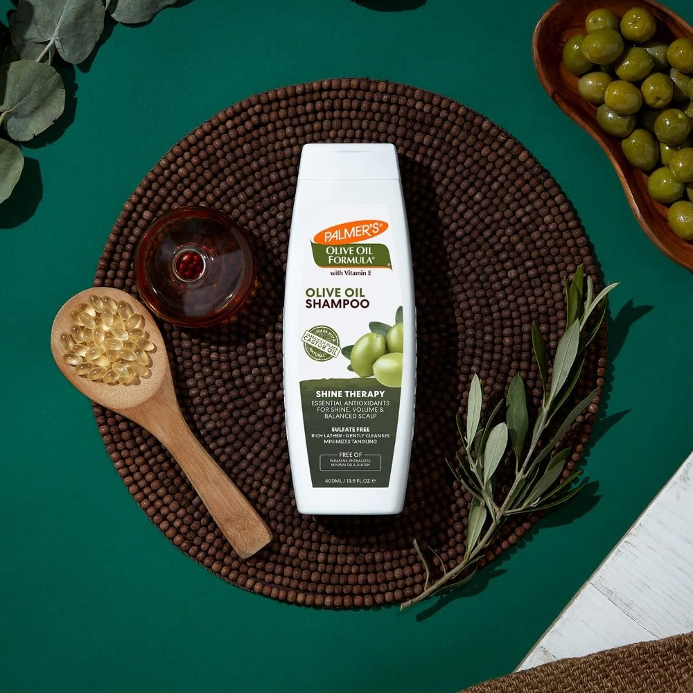 Palmer's Olive Oil Formula Shine Therapy Shampoo 400ml - Image 3