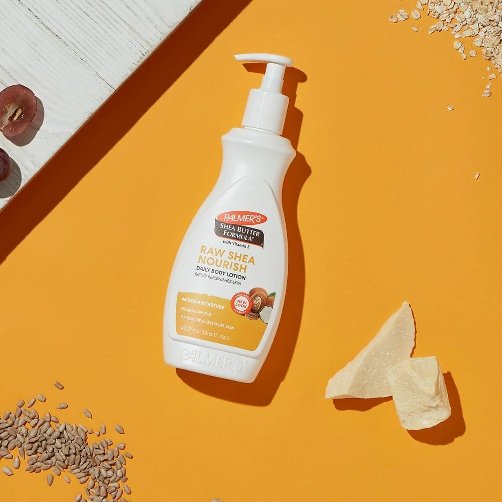 Palmer's Raw Shea Nourish Vitamin Infused Daily Body Lotion 400ml - Image 2