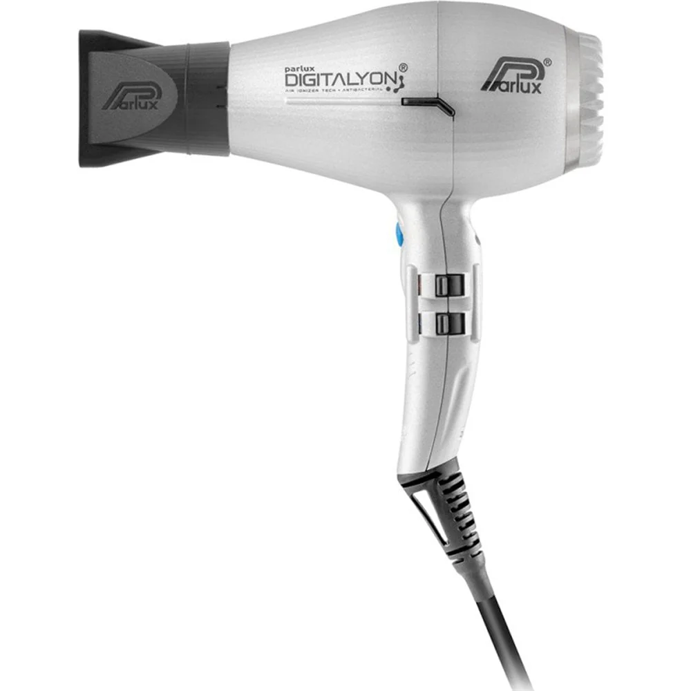 Parlux Digitalyon Air Ionizer Hair Dryer Silver - Image 2
