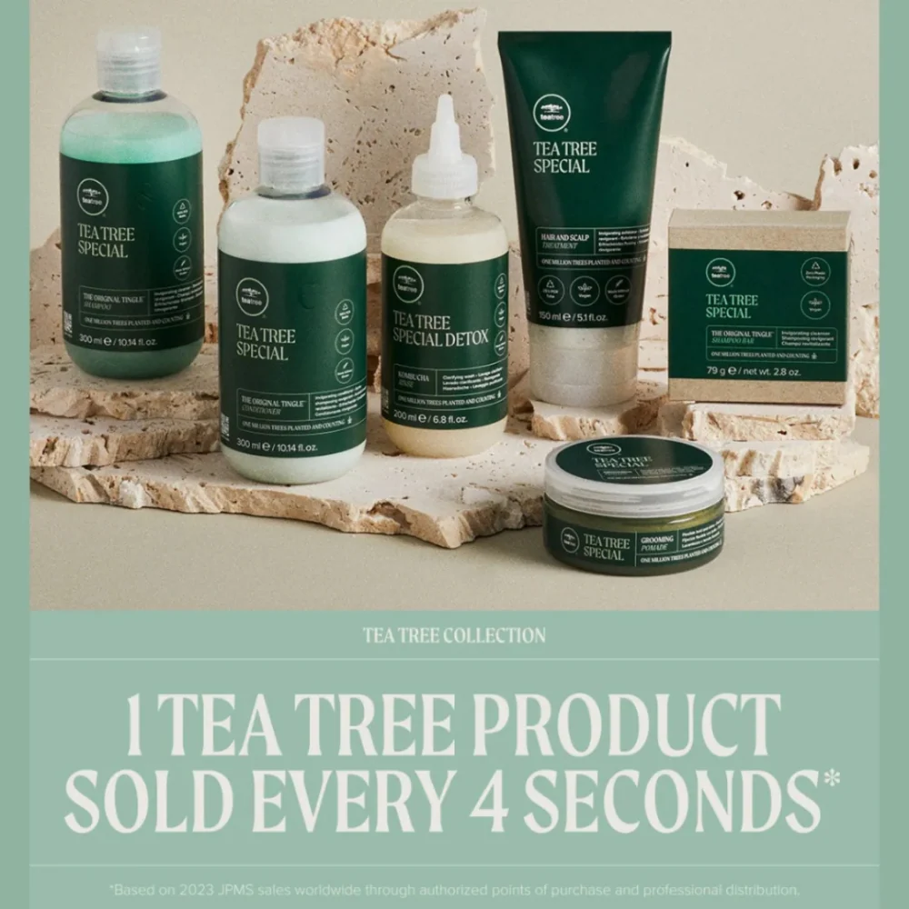 Paul Mitchell Tea Tree Invigorating Special Shampoo 300ml - Image 6