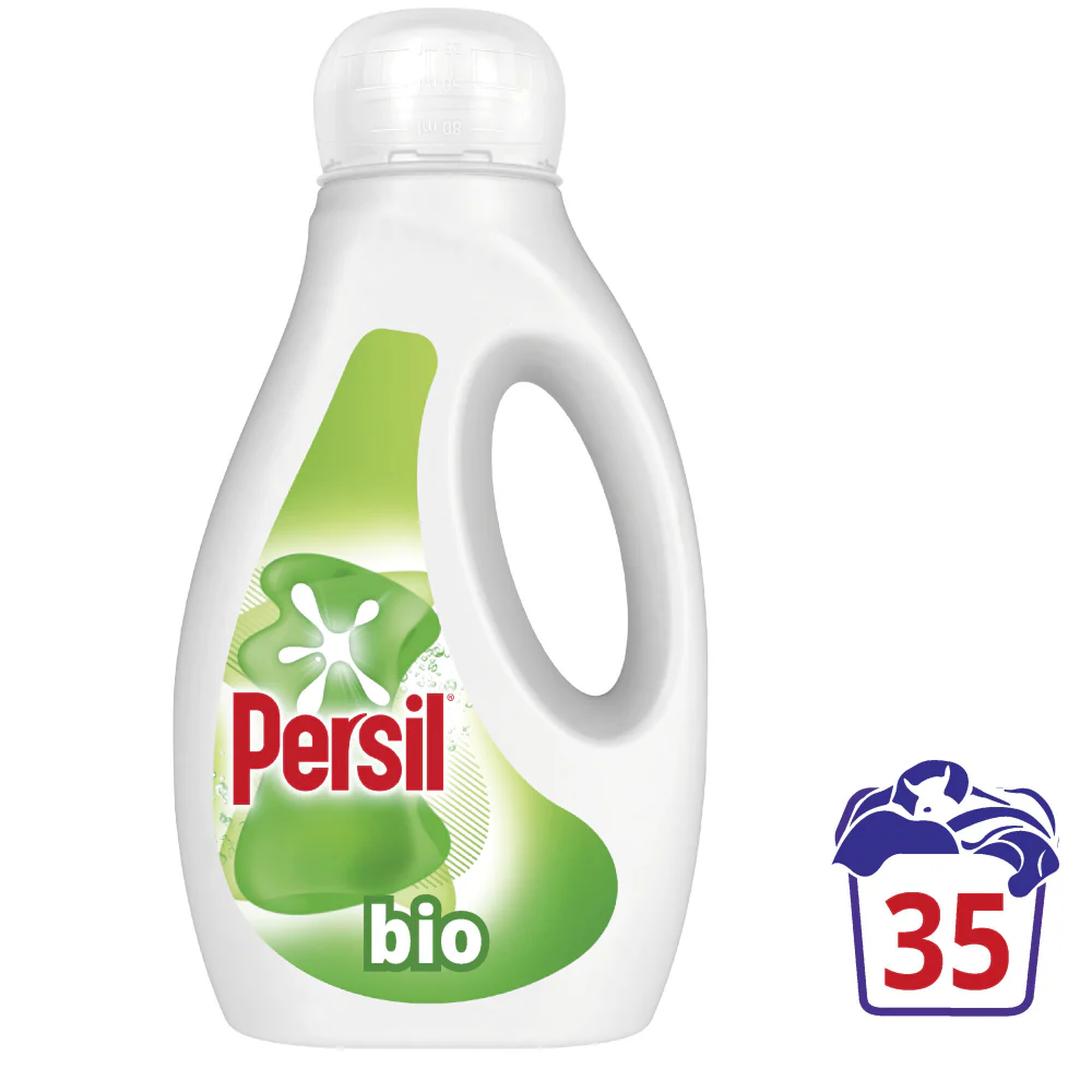 Persil Bio Liquid Laundry Washing Detergent 35 Washes 945ml - Image 2