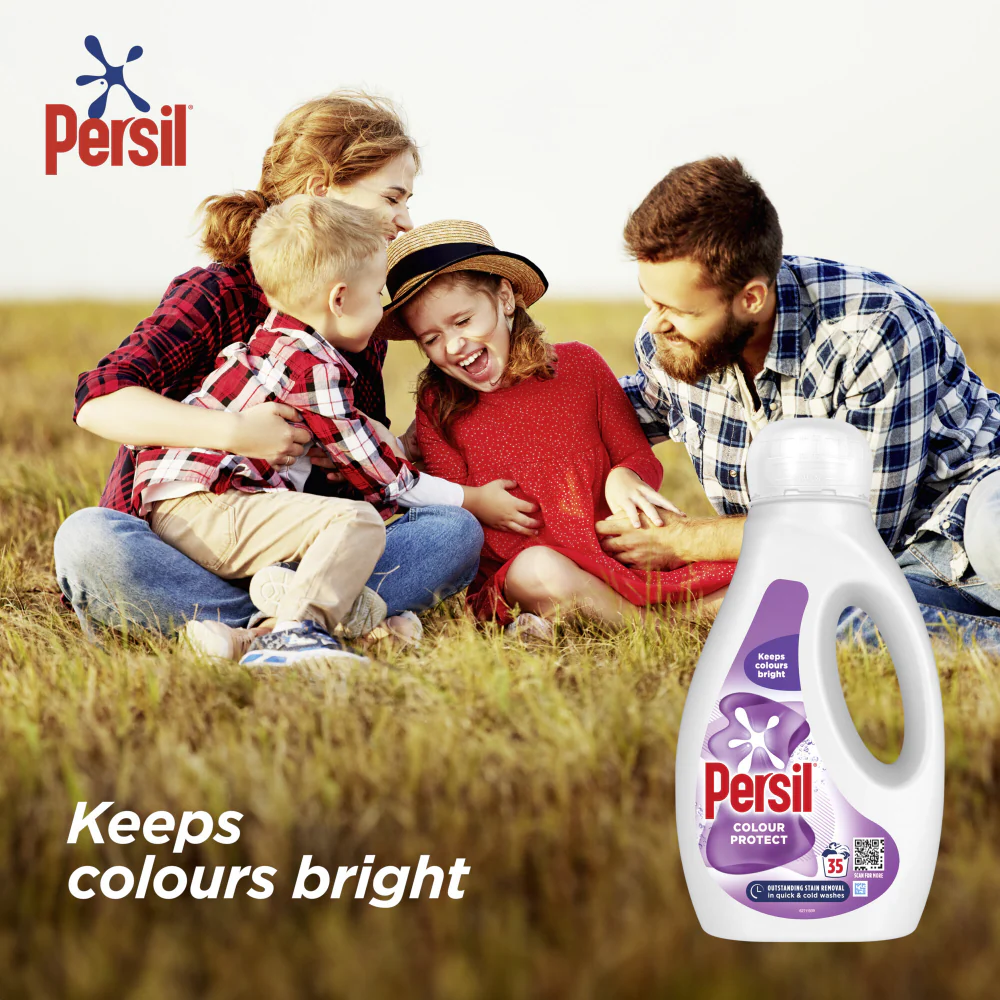 Persil Colour Protect Liquid Laundry Washing Detergent 35 Washes 945ml - Image 5
