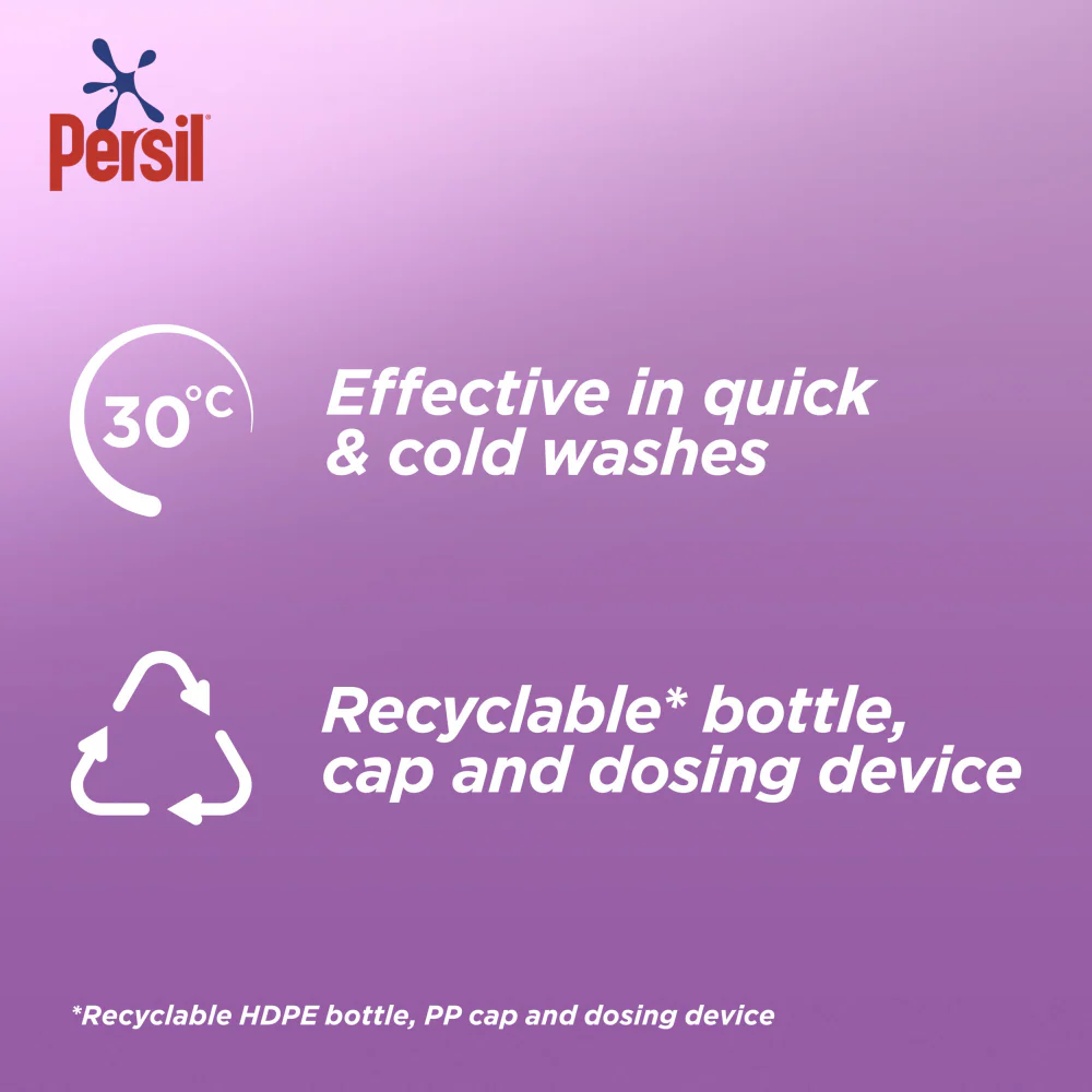 Persil Colour Protect Liquid Laundry Washing Detergent 35 Washes 945ml - Image 6