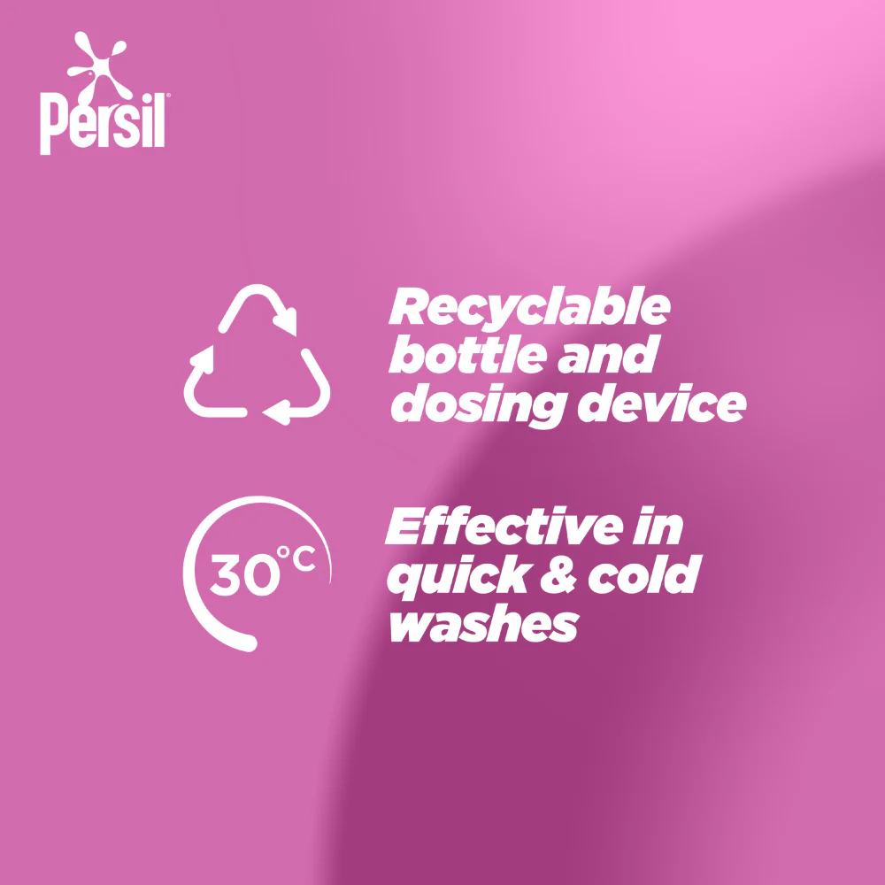 Persil Ultimate Touch Of Comfort Bio Liquid Laundry Washing Detergent 46 Washes 1242ml - Image 6