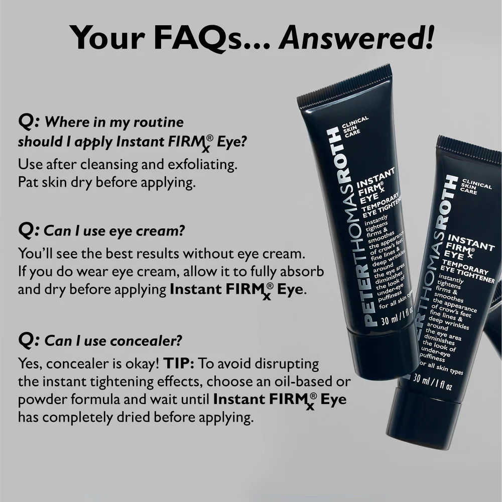 Peter Thomas Roth Instant FIRMx Eye Temporary Eye Tightener 30ml - Image 8