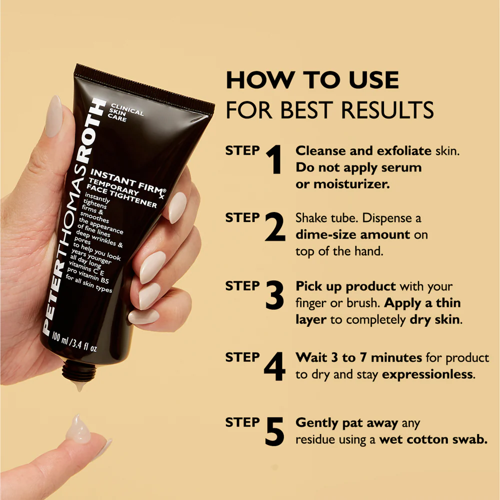 Peter Thomas Roth Instant FIRMx Temporary Face Tightener 100ml - Image 4