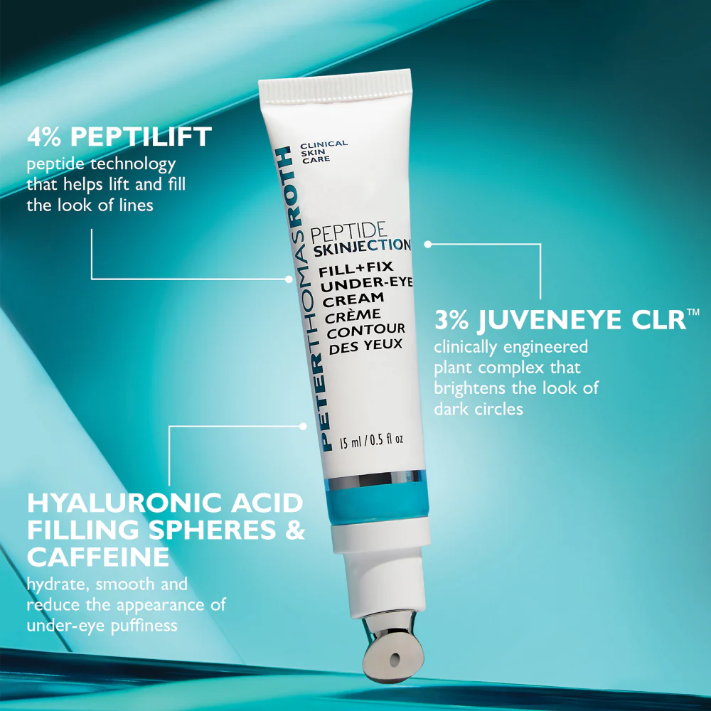Peter Thomas Roth Peptide Skinjection Fill & Fix Under-Eye Cream 15ml - Image 3