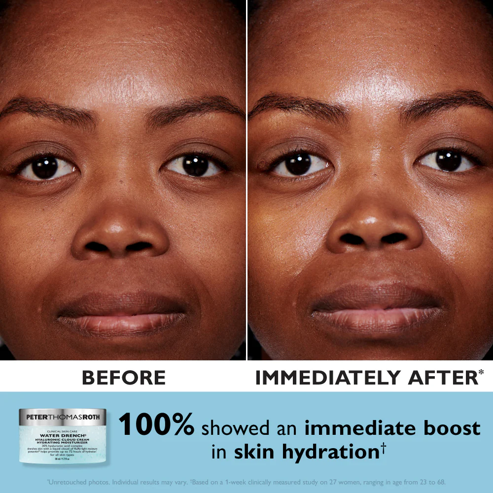 Peter Thomas Roth Water Drench Hyaluronic Cloud Cream Hydrating Moisturiser 20ml - Image 2