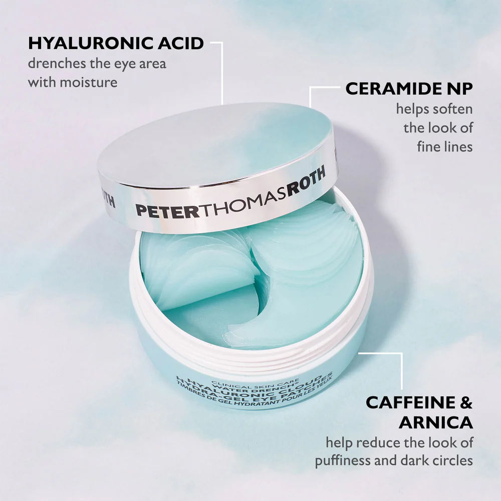 Peter Thomas Roth Water Drench Hyaluronic Cloud Hydra-Gel Eye Patches 30 Pairs - Image 2