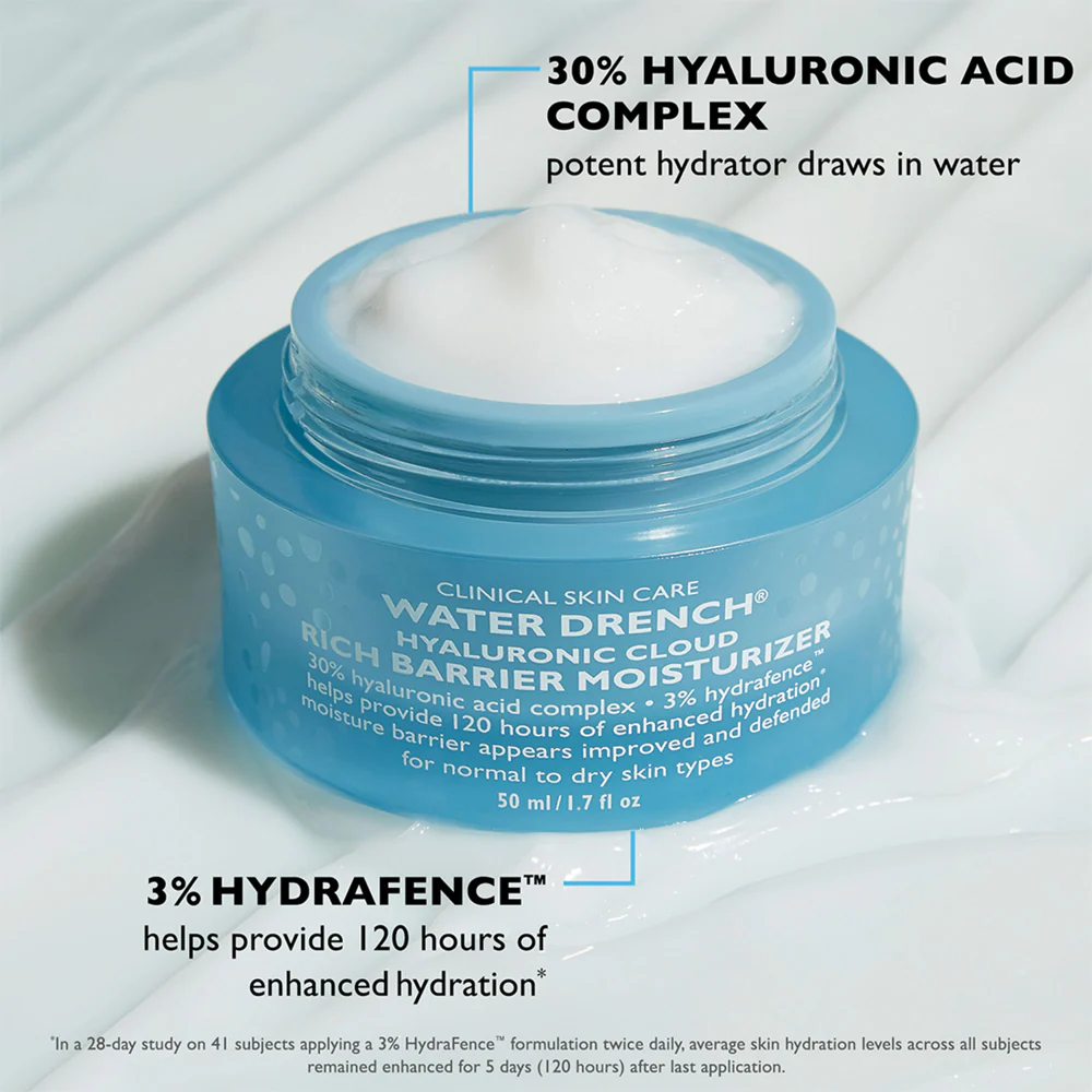 Peter Thomas Roth Water Drench Hyaluronic Cloud Rich Barrier Moisturiser 50ml - Image 2