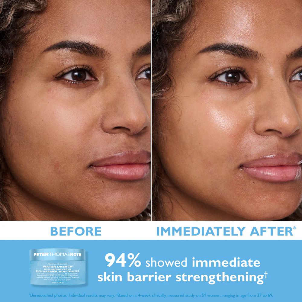 Peter Thomas Roth Water Drench Hyaluronic Cloud Rich Barrier Moisturiser 50ml - Image 3