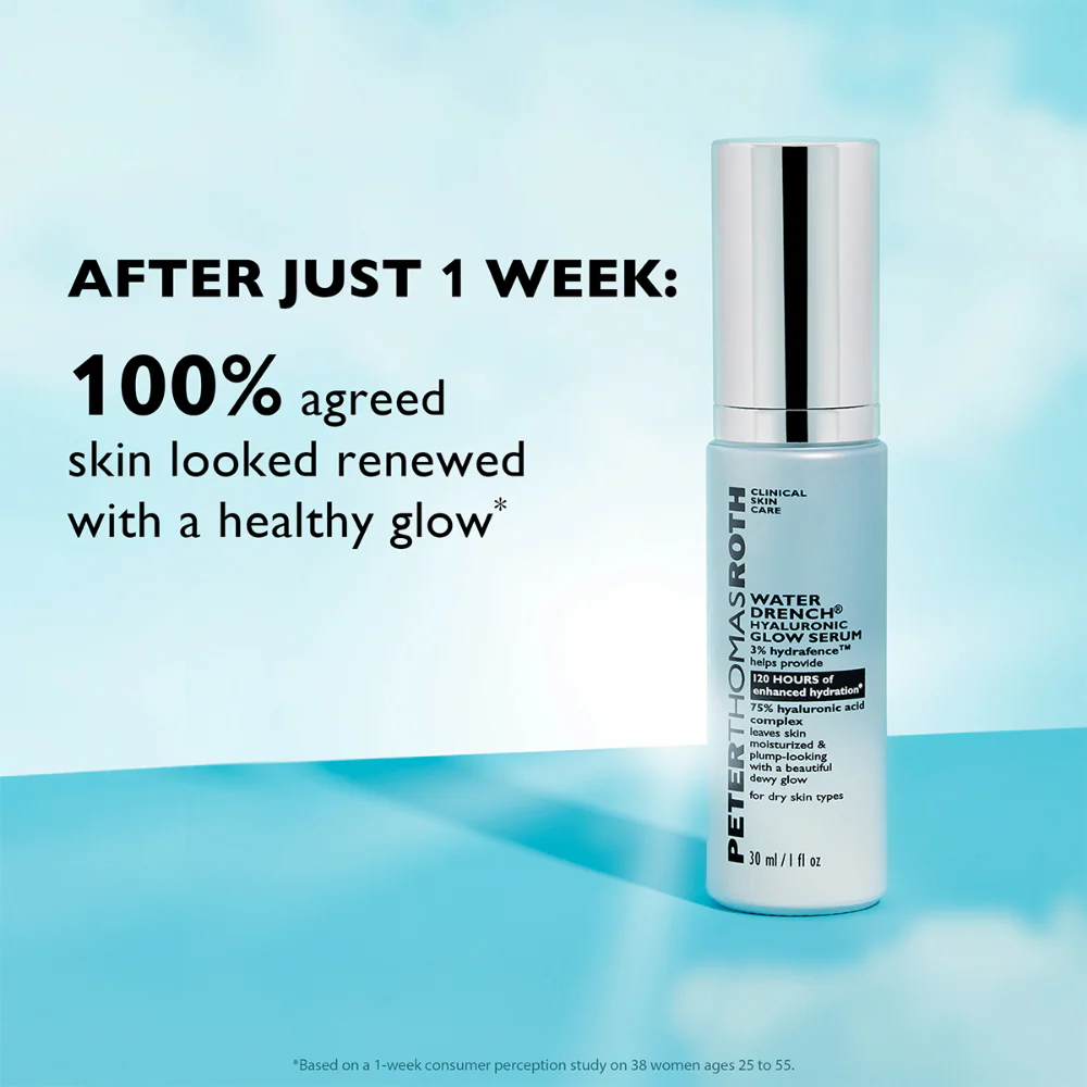 Peter Thomas Roth Water Drench Hyaluronic Glow Serum 30ml - Image 3