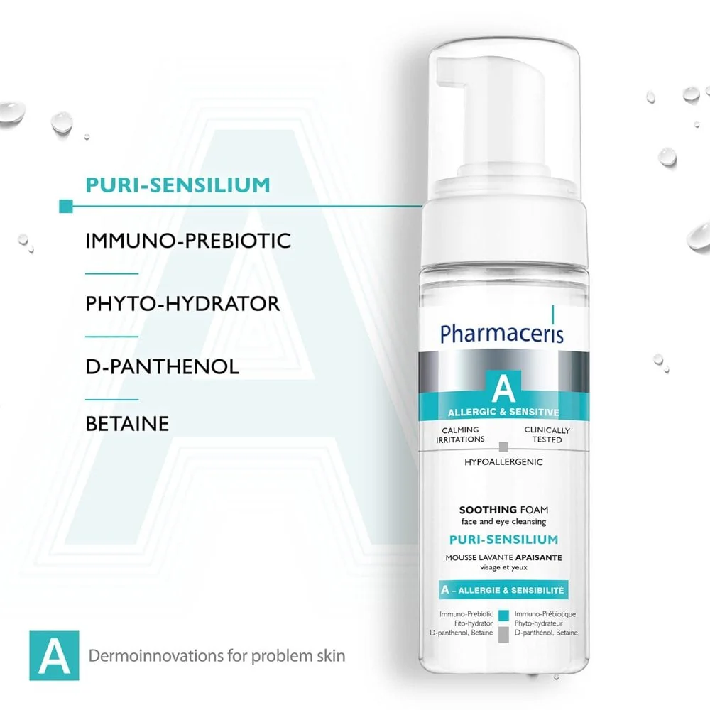 Pharmaceris A Puri-Sensilium Soothing Foam 150ml - Image 3