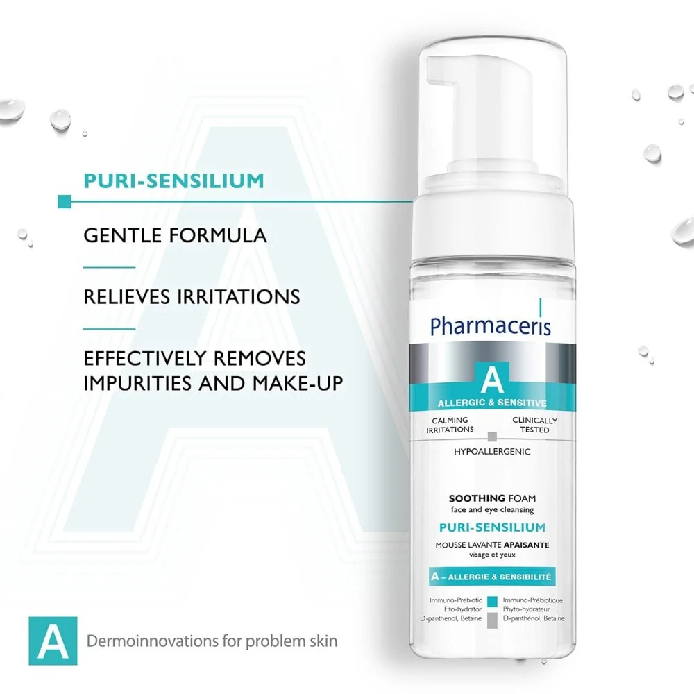 Pharmaceris A Puri-Sensilium Soothing Foam 150ml - Image 4