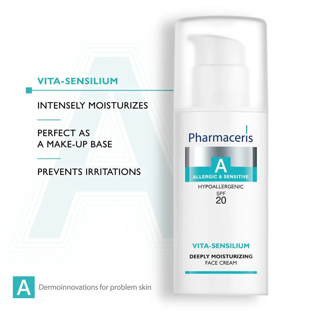 Pharmaceris A Vita-Sensilium Moisturising Face Cream 50ml - Image 4