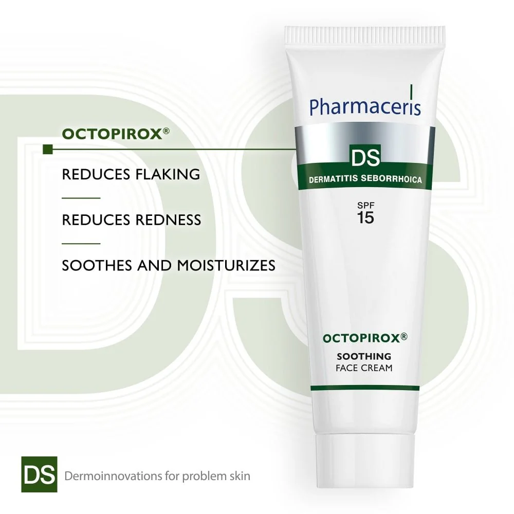 Pharmaceris DS Dermatitis Seborrhoica Octopirox Soothing Face Cream SPF15 30ml - Image 3