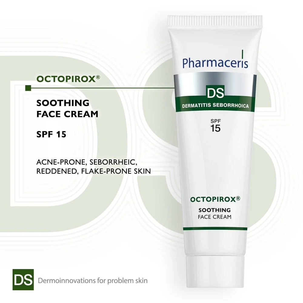 Pharmaceris DS Dermatitis Seborrhoica Octopirox Soothing Face Cream SPF15 30ml - Image 5