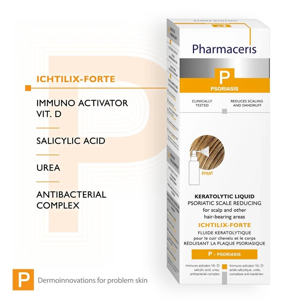 Pharmaceris P Ichtilix-Forte Keratolytic Liquid for Psoriasis 125ml - Image 3