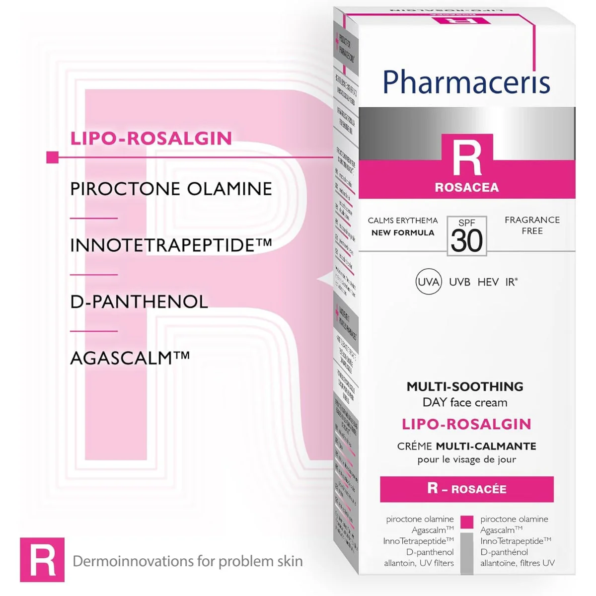 Pharmaceris R Lipo-Rosalgin Multi-Soothing Day Cream SPF30 30ml - Image 4