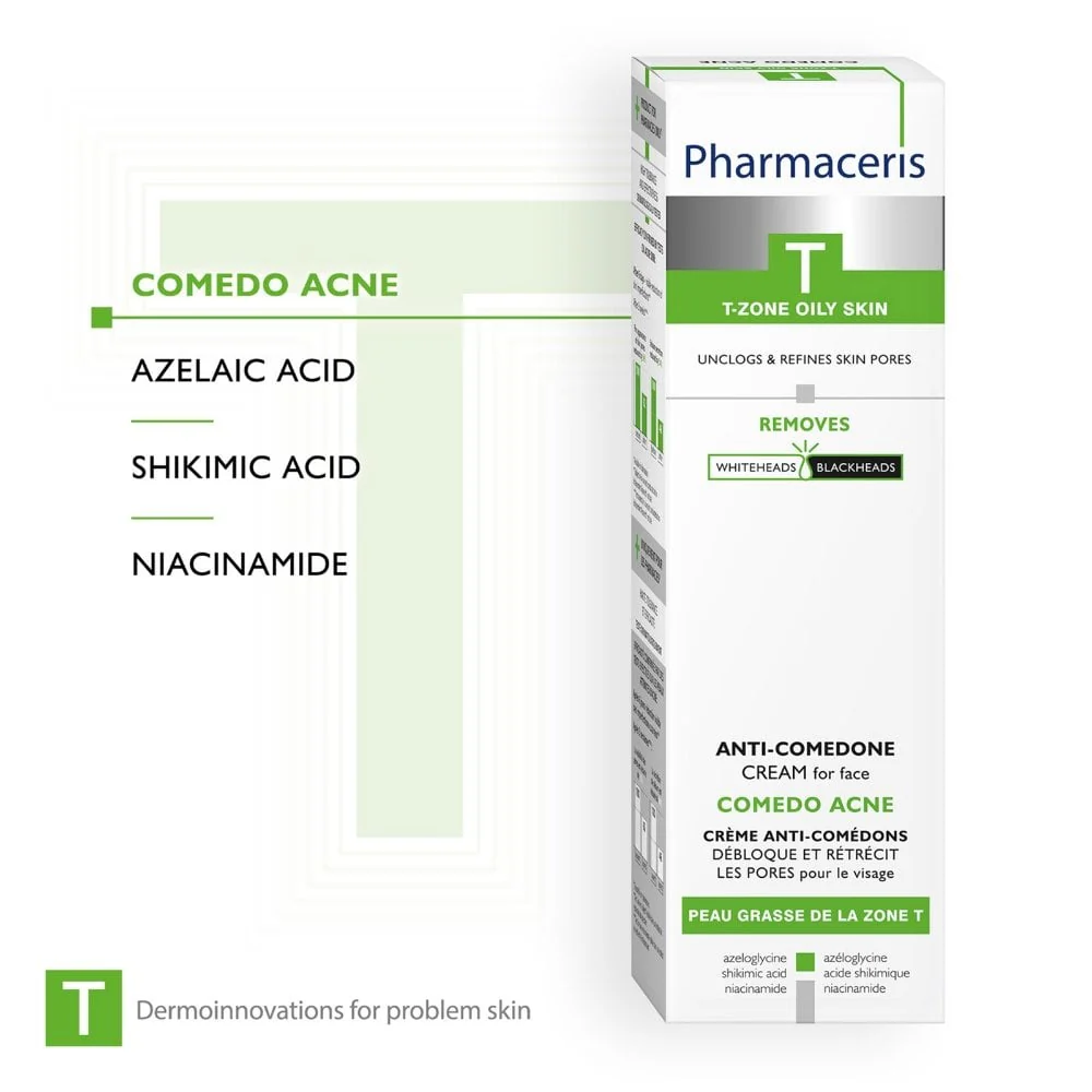 Pharmaceris T Comedo Anti-Comedone Cream 40ml - Image 3