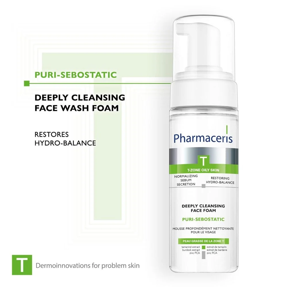 Pharmaceris T Puri-Sebostatic Deeply Cleansing Foam 150ml - Image 2